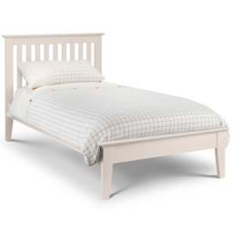 Julian Bowen Salerno Single Ivory Shaker Bed - Cream - Wilko - thumbnail 3