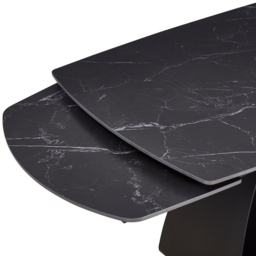 DS Living Maelis 6 Seater Dining Table Light Grey Cracked Stone - Wilko - thumbnail 4