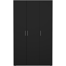 Florence 3 Door Black Wardrobe - Furniture to Go - Wilko - thumbnail 4
