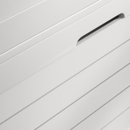 HOMCOM 3 Drawer White Narrow Flip Shoe Storage Cabinet - Size: 108.5 cm x 18.0 cm x 53.0 cmcm - Wilko - thumbnail 4