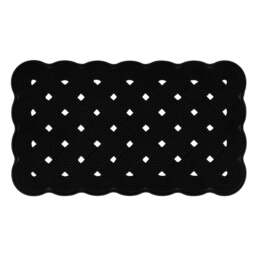 JVL Trellis Rubber Scraper Doormat 40 x 70cm - JVL Homewares - Wilko - thumbnail 1