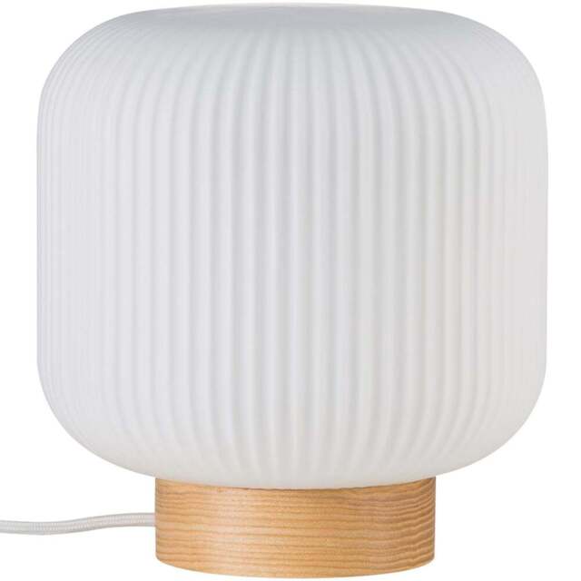 Nordlux Milford Natural Table Lamp - Size: 21.5 x 20 x 20cm - Brown - Wilko - image 1