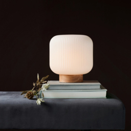 Nordlux Milford Natural Table Lamp - Size: 21.5 x 20 x 20cm - Brown - Wilko - thumbnail 3