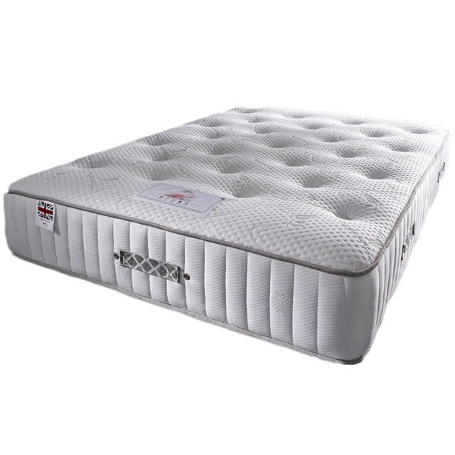Aspire Furniture Single Natural Cashmere Pocket Mattress - White - Aspire Beds - Wilko - image 1