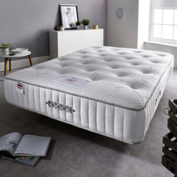 Aspire Furniture Single Natural Cashmere Pocket Mattress - White - Aspire Beds - Wilko - thumbnail 3