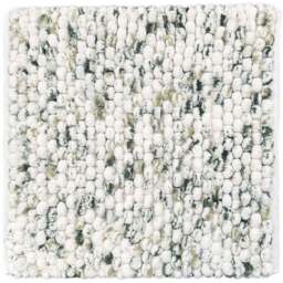 Allure Bath Fashions Luxury Marl Chunky Bobble Green Square Bath Mat 50 x 50cm - Size: 50 x 50 x 1cm - Wilko