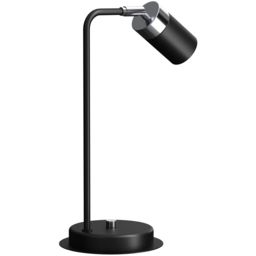 Milagro Joker Black Table Lamp 230V - Size: 16 x 16 x 36cm - Wilko - thumbnail 4