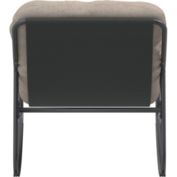 Charles Bentley Porto Rocking Chair with Cushion - Size: 75 x 105 x 65cm - Grey - Wilko - thumbnail 6