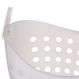 Premier Housewares 3-Tier White Shower Caddy - Size: 22 x 16 x 81cm - Wilko - thumbnail 5