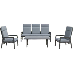 Stowbridge 4pcs sofa set Grey - Wilko - thumbnail 3