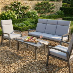 Stowbridge 4pcs sofa set Grey - Wilko - thumbnail 4