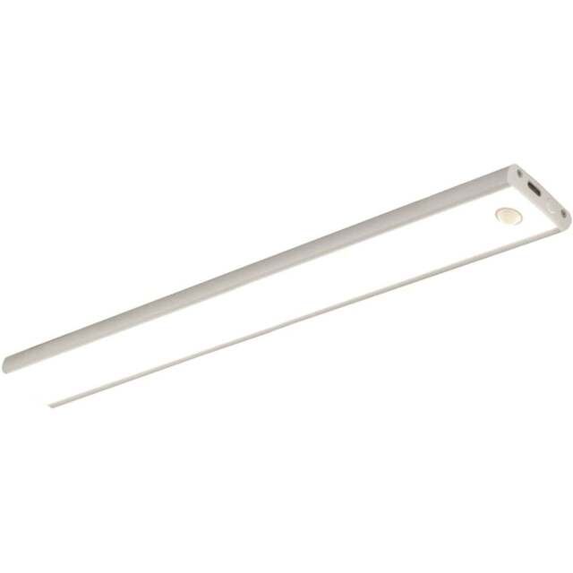 Sorrelis Glencoe Pro Battery Light - Size: 3.8 x 30.5 x 3.8cm - Silver - Wilko - image 1