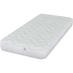Aspire Kids Small Single OEKO TEX Fabric Ortho Spring and Foam Mattress - White - Wilko