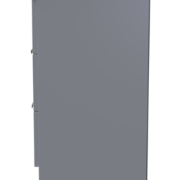 Crowndale Plymouth 3 Drawer Uniform Grey and Dusk Grey Bedside Cabinet Ready Assembled - Wilko - thumbnail 5