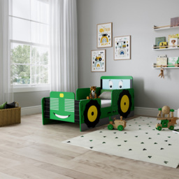 Kidsaw Tractor Green Junior Bed - Size: Toddler - Wilko - thumbnail 6