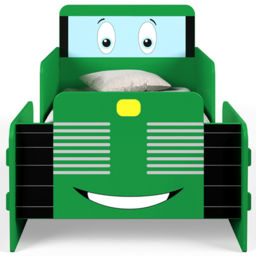 Kidsaw Tractor Green Junior Bed - Size: Toddler - Wilko - thumbnail 4