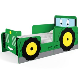 Kidsaw Tractor Green Junior Bed - Size: Toddler - Wilko - thumbnail 5