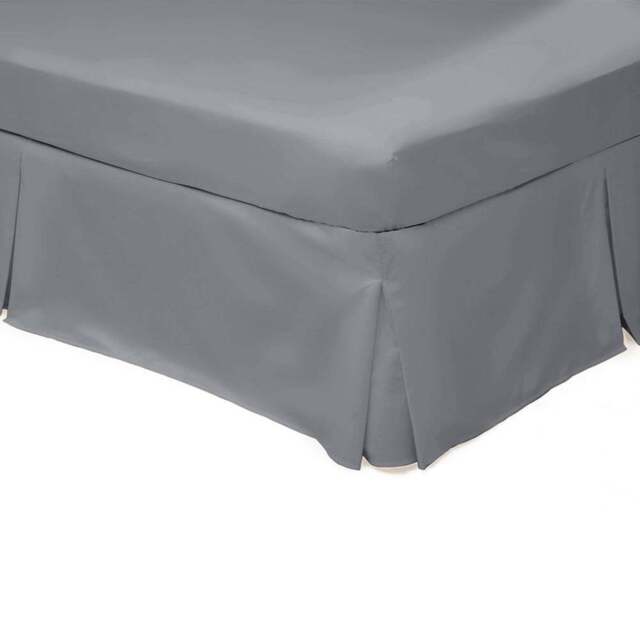 Serene King Size Grey Platform Valance - Wilko - image 1