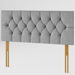 Aspire Furniture Olivier Small Double Grey Eire Linen Headboard - Aspire Beds - Wilko - thumbnail 3