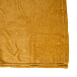 Ochre Supersoft Throw Ochre - Wilko - thumbnail 5