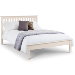 Julian Bowen Salerno Double Ivory Shaker Bed - Cream - Wilko - thumbnail 3