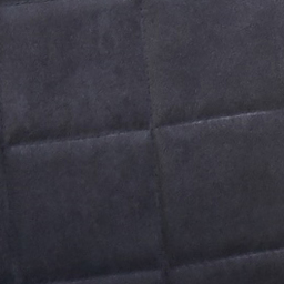 Adrian Set of 2 Dark Grey Suede Faux Leather Dining Chairs - MCC - Wilko - thumbnail 7