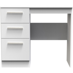 Crowndale Contrast 3 Drawer Grey and White Matt Vanity Ready Assembled - Size: 40 x 93 x 79cm - Wilko - thumbnail 3