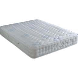 Brooklyn Single 1400 Pocket Sprung Memory Foam Mattress - White - Bedmaster - Wilko