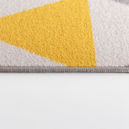 Desire Rugs Havana Light Gold Geometric Anti Slip Door Mat 90 x 57cm - Size: 57 x 90cm - Wilko - thumbnail 4