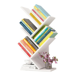 Living and Home 5 Shelf White Tree Shaped Bookshelf - Wilko - thumbnail 4