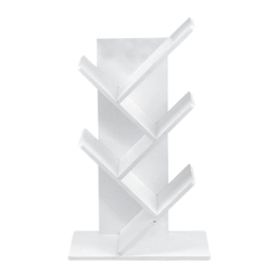 Living and Home 5 Shelf White Tree Shaped Bookshelf - Wilko - thumbnail 3