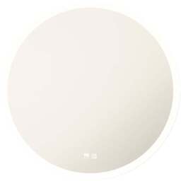 Sorrelis Riven Tunable LED Frameless Mirror 60cm - Size: 60 x 60 x 3cm - Multi - Wilko