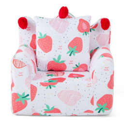 Costway Pink Kids Armchair with Pillow - Size: 59 x 59 x 46cm - Wilko - thumbnail 5
