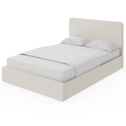 GFW Chiswick Double Natural Ottoman Bed with SC Pocket Sprung Mattress - Cream - Wilko - thumbnail 3
