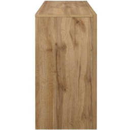 Compton 2 Drawer Oak Console Table - Size: 40 x 110 x 76cm - Brown - Birlea - Wilko - thumbnail 7