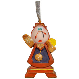 Disney Beauty and The Beast Resin Hanging Decoration 4 Pack - Size: 11.5 x 5.5 x 23.5cm - Multi - Wilko - thumbnail 4