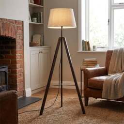 Fallon Tripod Floor Lamp - Wilko - thumbnail 5