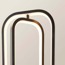 ValueLights Infinity Black Adjustable Revolving Integrated LED Table Lamp - Size: 47.3 x 19 x 12.5cm - Wilko - thumbnail 4