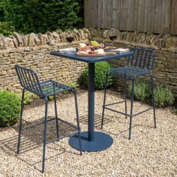 Esther Bar Set - Grey - Size: 2 Seater - Outdoor Essentials - Wilko - thumbnail 1