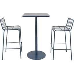 Esther Bar Set - Grey - Size: 2 Seater - Outdoor Essentials - Wilko - thumbnail 3