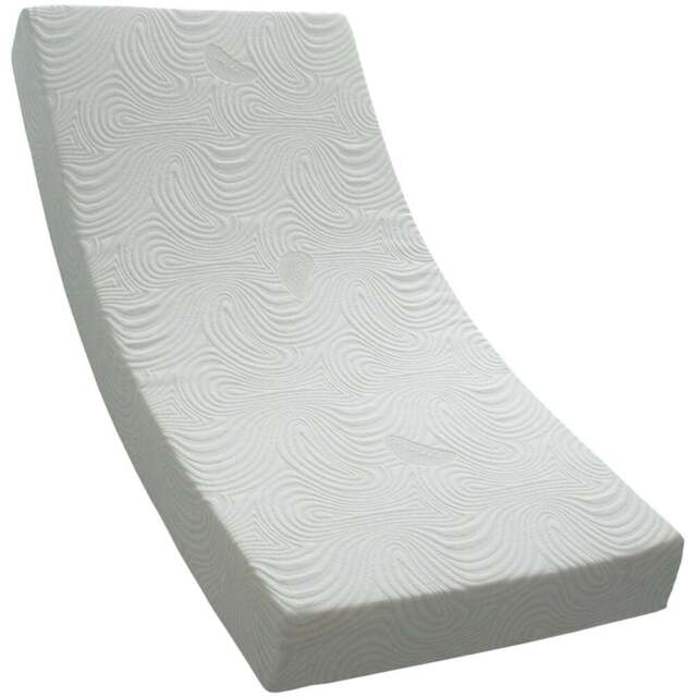 Sareer Matrah Small Double Latex Foam Mattress - White - Wilko - image 1
