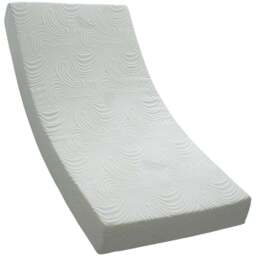 Sareer Matrah Small Double Latex Foam Mattress - White - Wilko - thumbnail 1
