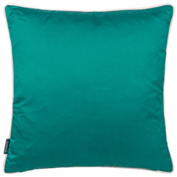 Paoletti Carnaby Bronze Geometric Chain Satin Cushion - Size: 45 x 45cm - Multi - Wilko - thumbnail 4