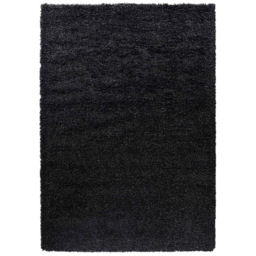 Desire Rugs Oxford Anthracite Plain Shaggy Rug 60 x 110cm - Wilko - thumbnail 1