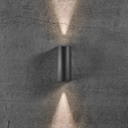 Nordlux Asbol Black Round Wall Light - Size: 15 x 6.7 x 15cm - Wilko - thumbnail 7