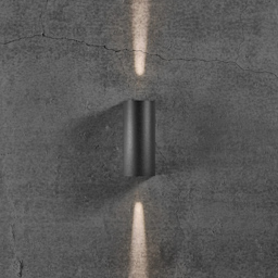 Nordlux Asbol Black Round Wall Light - Size: 15 x 6.7 x 15cm - Wilko - thumbnail 6