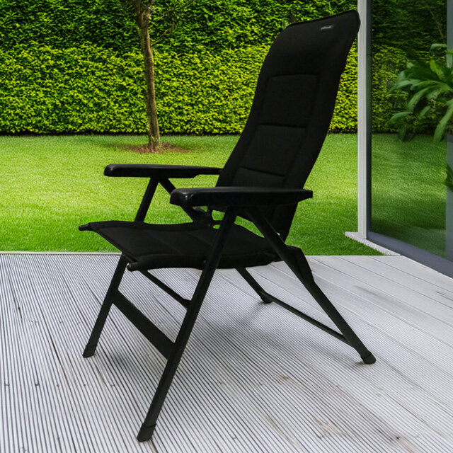 Lifestyle Navarra Avila Medium Chair Set of 2 - Size: 118 x 65 x 85cm - Black - Wilko - image 1
