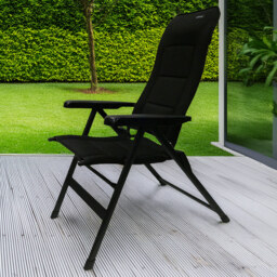 Lifestyle Navarra Avila Medium Chair Set of 2 - Size: 118 x 65 x 85cm - Black - Wilko - thumbnail 1