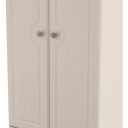 Crowndale Pembroke 2 Door 2 Drawer Kashmir Ash Wardrobe Ready Assembled - Wilko - thumbnail 7