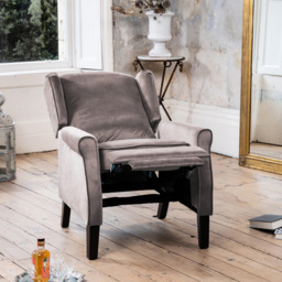 Artemis Home Barksdale Grey Recliner Armchair - Size: Single - Wilko - thumbnail 7